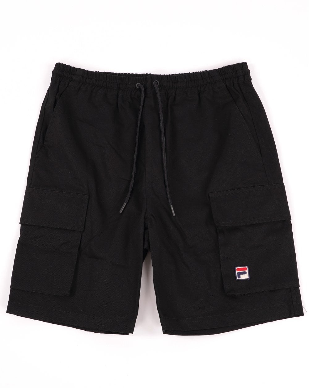 Fila Vintage Felix Cargo Shorts Black