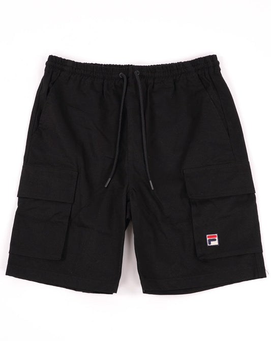 Fila Vintage Felix Cargo Shorts Black