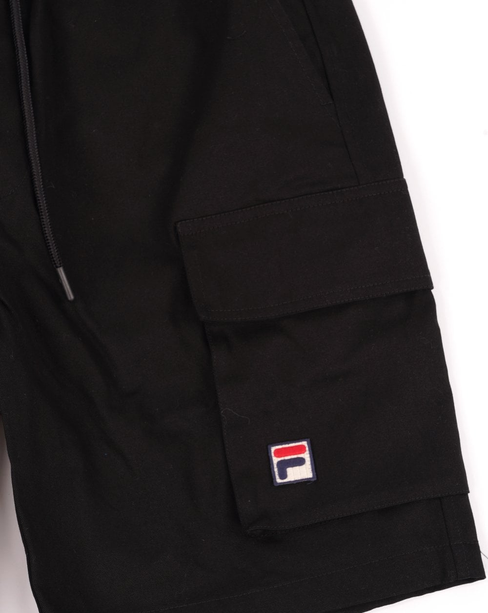 Fila Vintage Felix Cargo Shorts Black