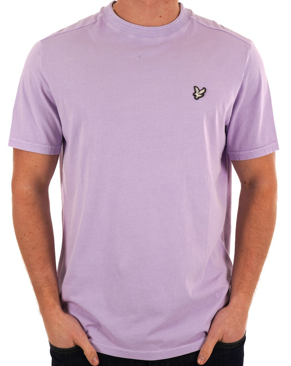 Lyle & Scott Natural Dye T Shirt Lavender