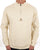 Aquascutum Small Logo 1/4 Zip Sweat Off White