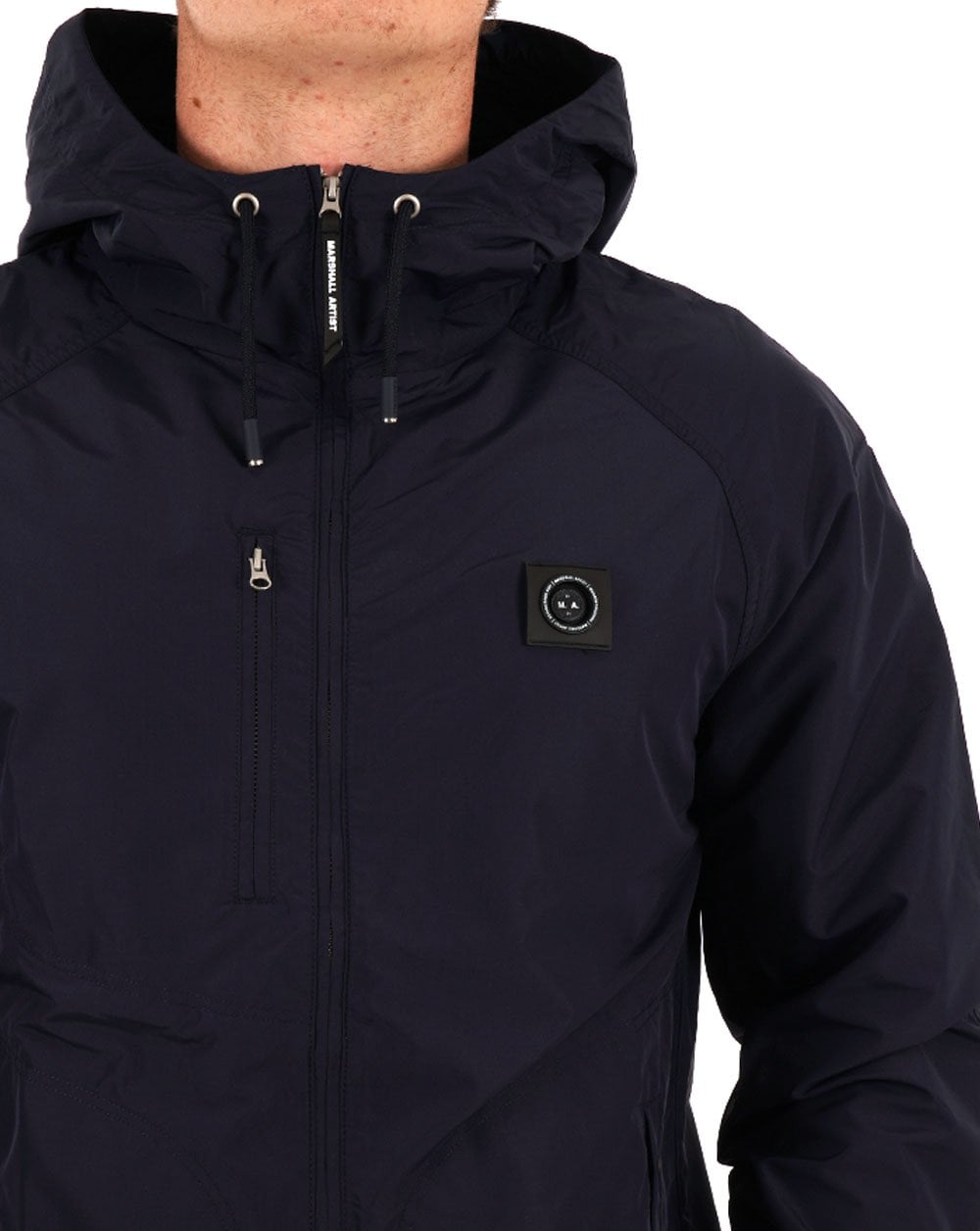Marshall Artist Fairfax Hooded Jacket Navy