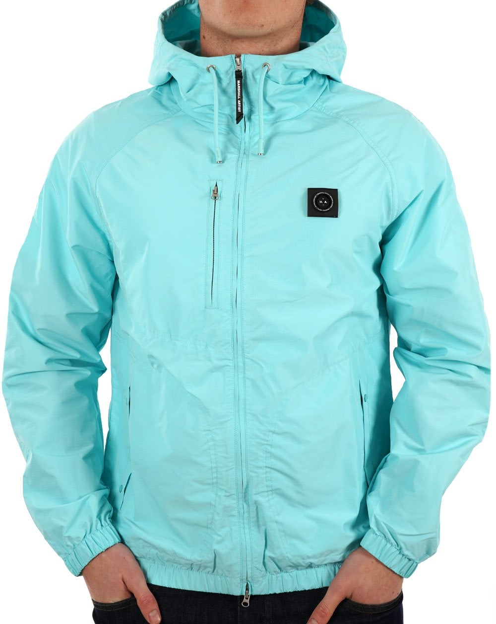 Marshall Artist Fairfax Hooded Jacket Aqua