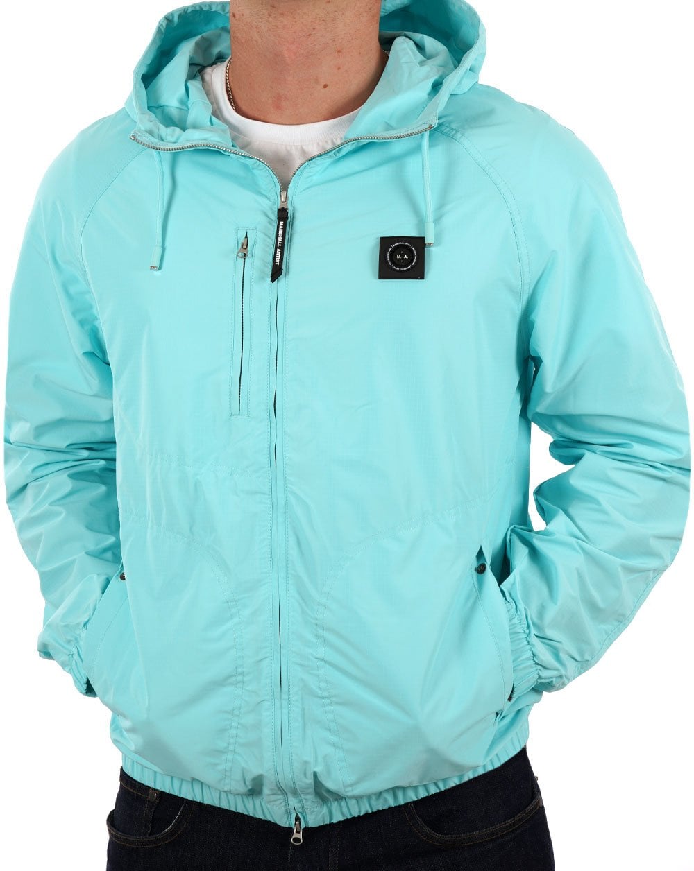 Marshall Artist Fairfax Hooded Jacket Aqua