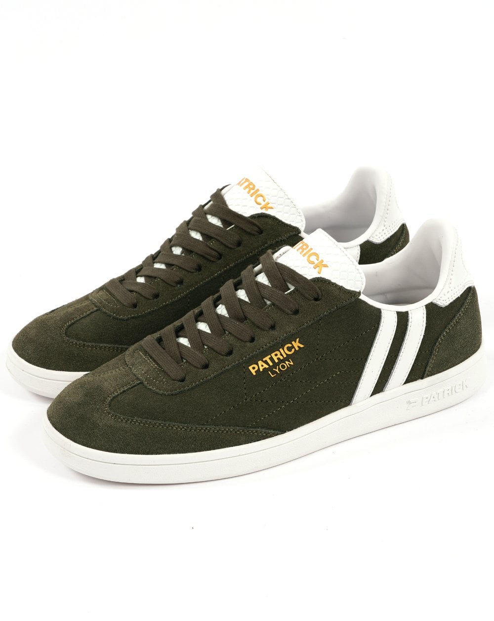 Patrick Lyon Trainers Olive/White