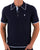 Gabicci Vintage Malcolm Knitted Polo Navy