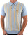 Gabicci Vintage Johnny Knitted Polo Azure