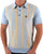 Gabicci Vintage Johnny Knitted Polo Azure