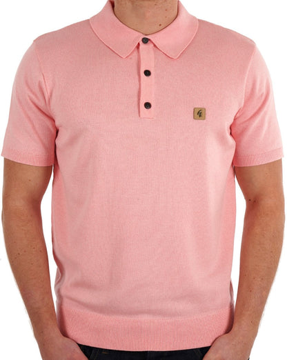 Gabicci Vintage Jackson Polo Pink