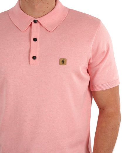 Gabicci Vintage Jackson Polo Pink