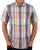 Gant Indian Madras Short Sleeve Shirt Eggshell