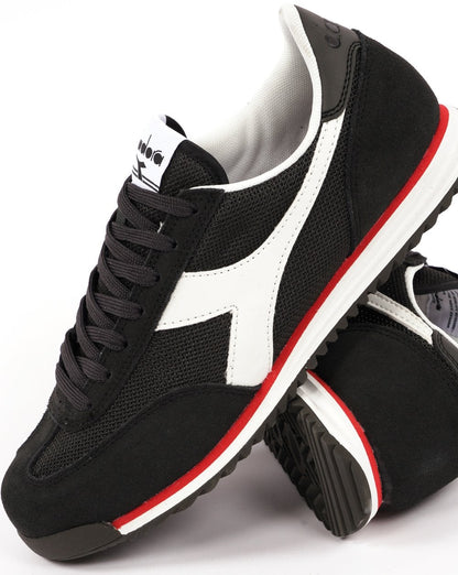 Diadora Cross Trainers Black White
