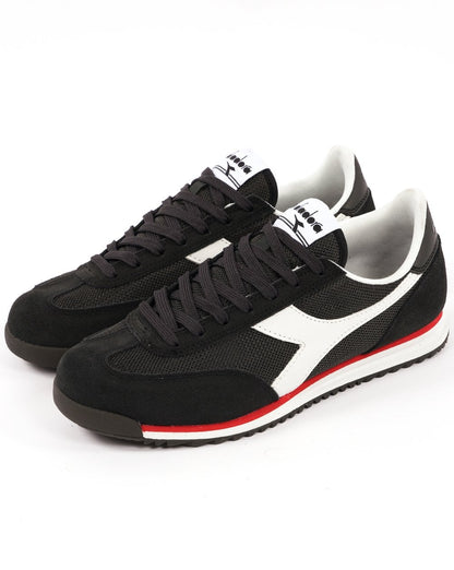 Diadora Cross Trainers Black White