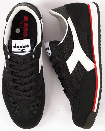 Diadora Cross Trainers Black White