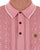 Gabicci Vintage Knitted Weave Polo Shirt Pink