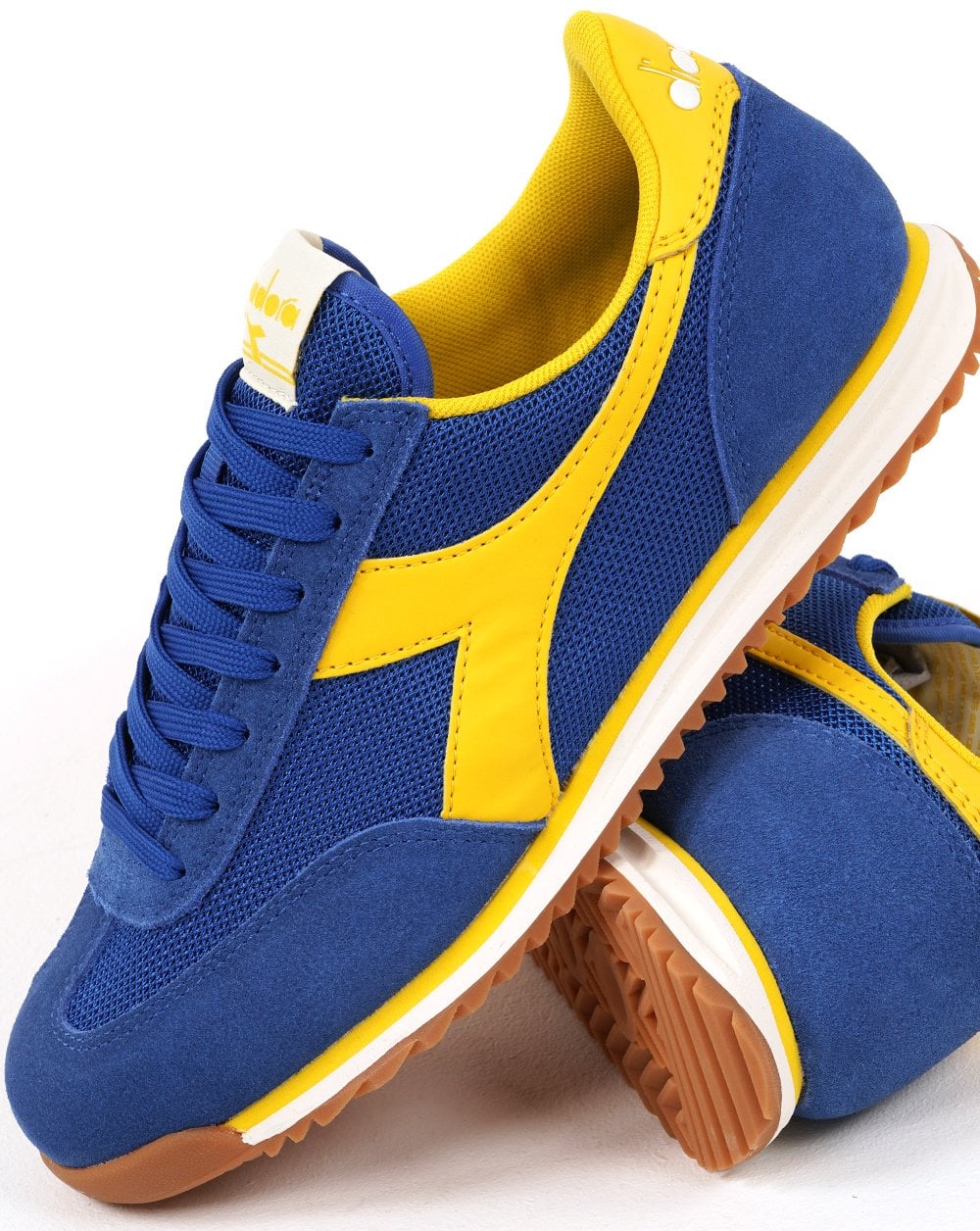 Diadora Cross Trainers Royal/Yellow