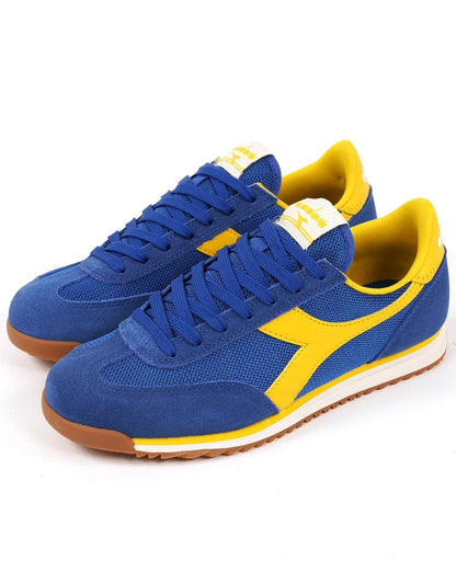 Diadora Cross Trainers Royal/Yellow