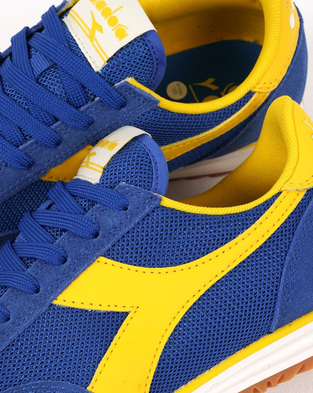 Diadora Cross Trainers Royal/Yellow