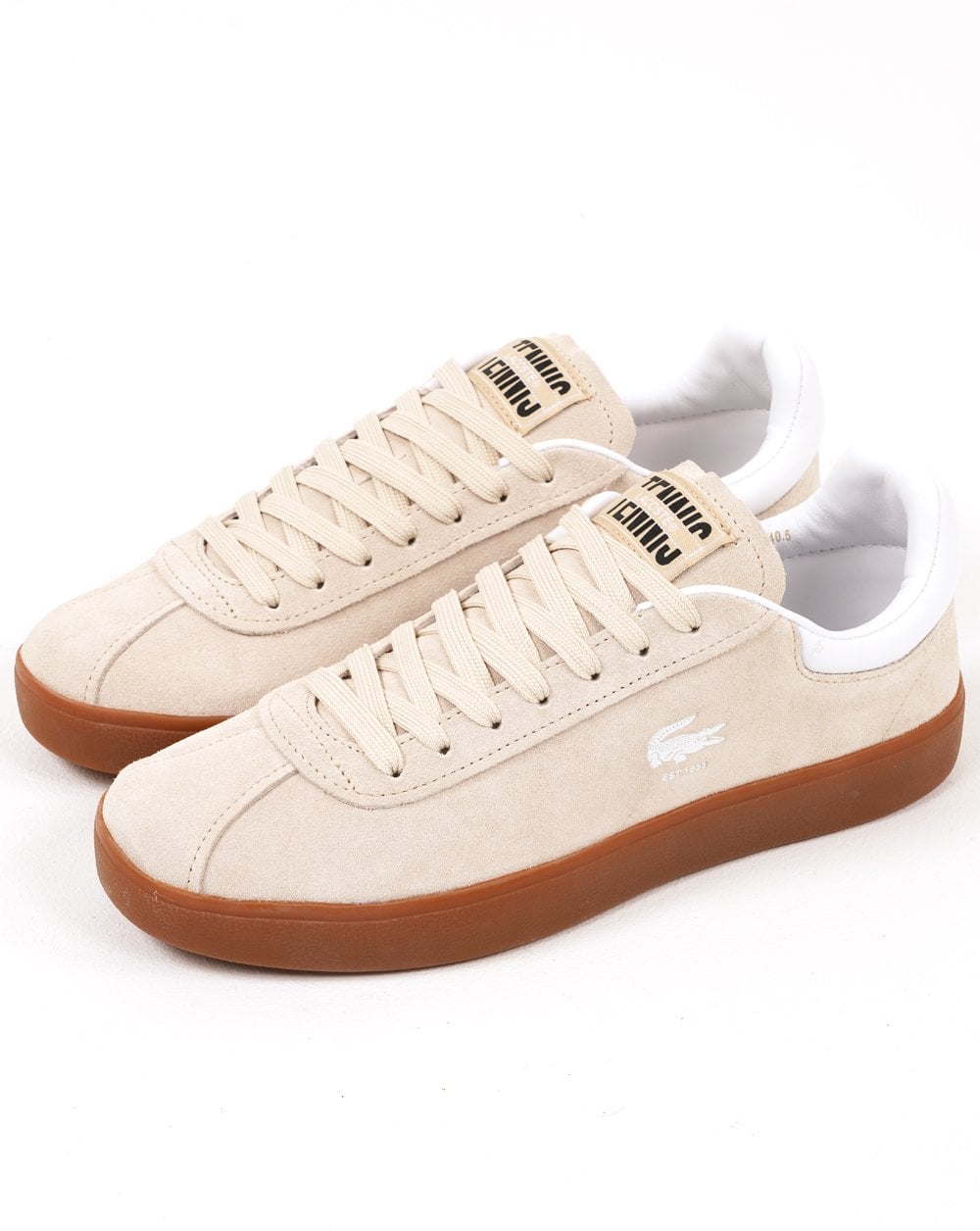 Lacoste Baseshot Trainer Off White/Gum