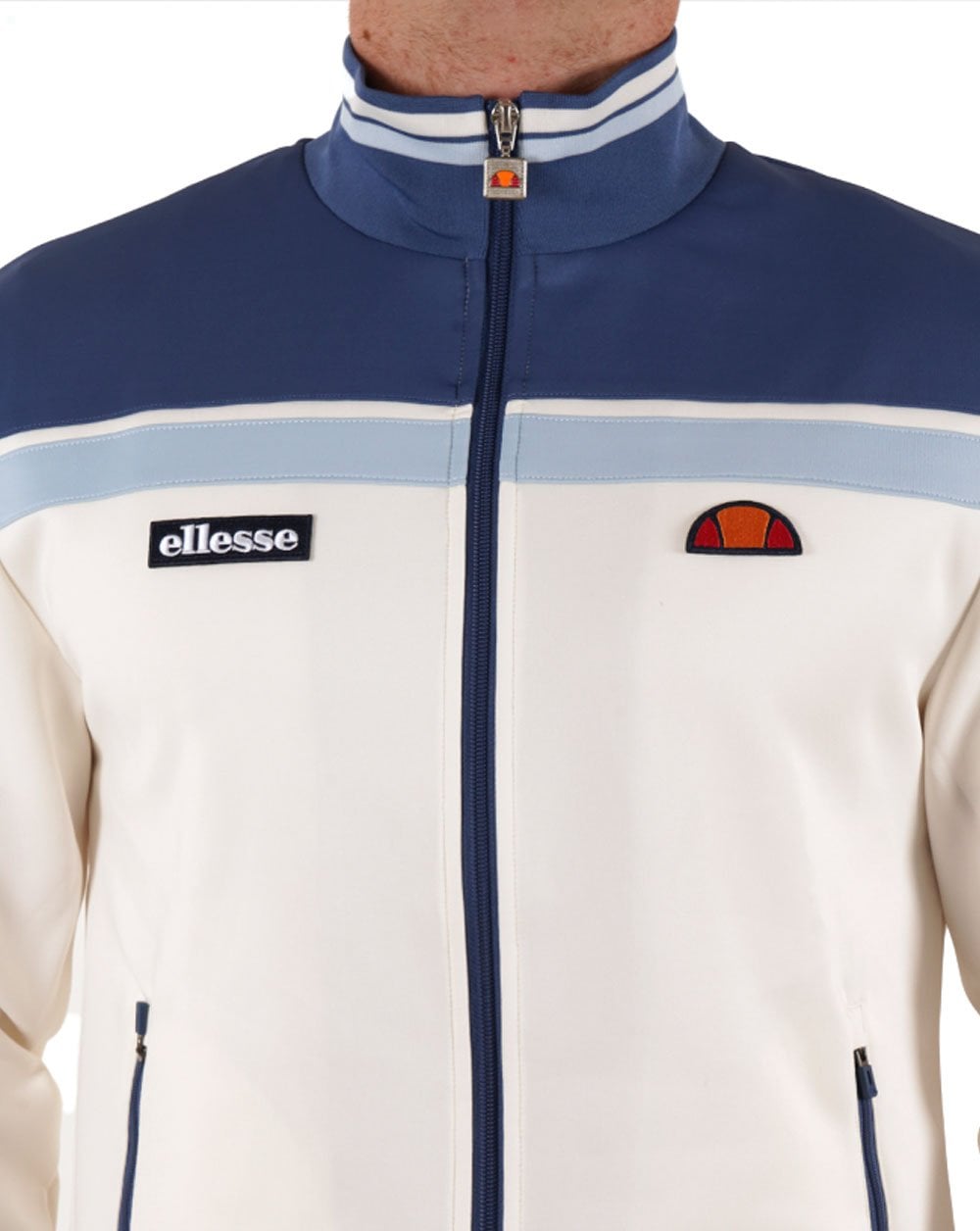 Ellesse Vignola Track Top Off White/Blue