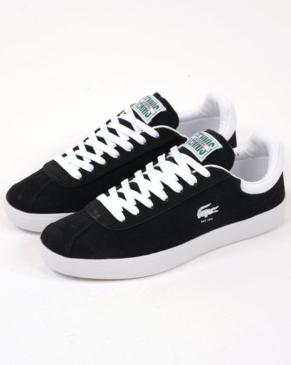 Lacoste Baseshot Trainers Black/White