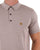 Gabicci Vintage Jackson Knit Polo Mushroom
