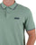 Barbour International Evan Tipped Polo Shirt Granite Green