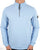 Patrick Harlem 1/4 Zip Sweat Sky Blue