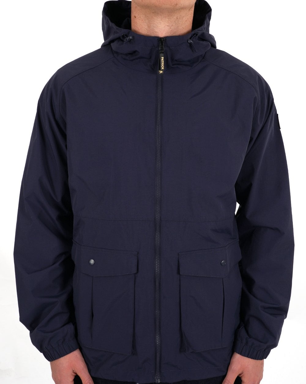 Patrick Chapman FZ Jacket Navy - 80s Casual Classics – 80's Casual