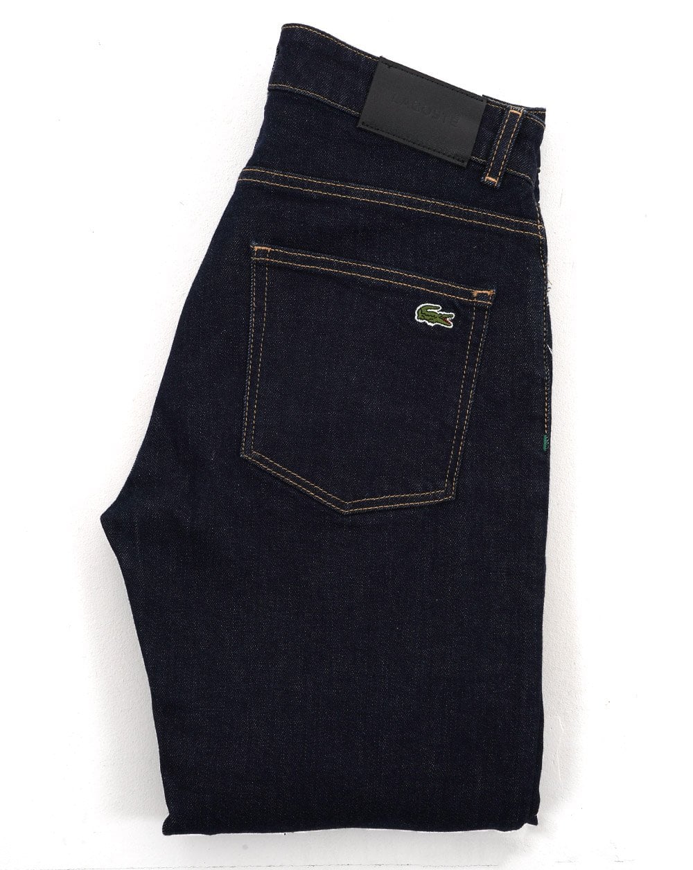 Lacoste Slim Fit Indigo Jeans Washed Rinse