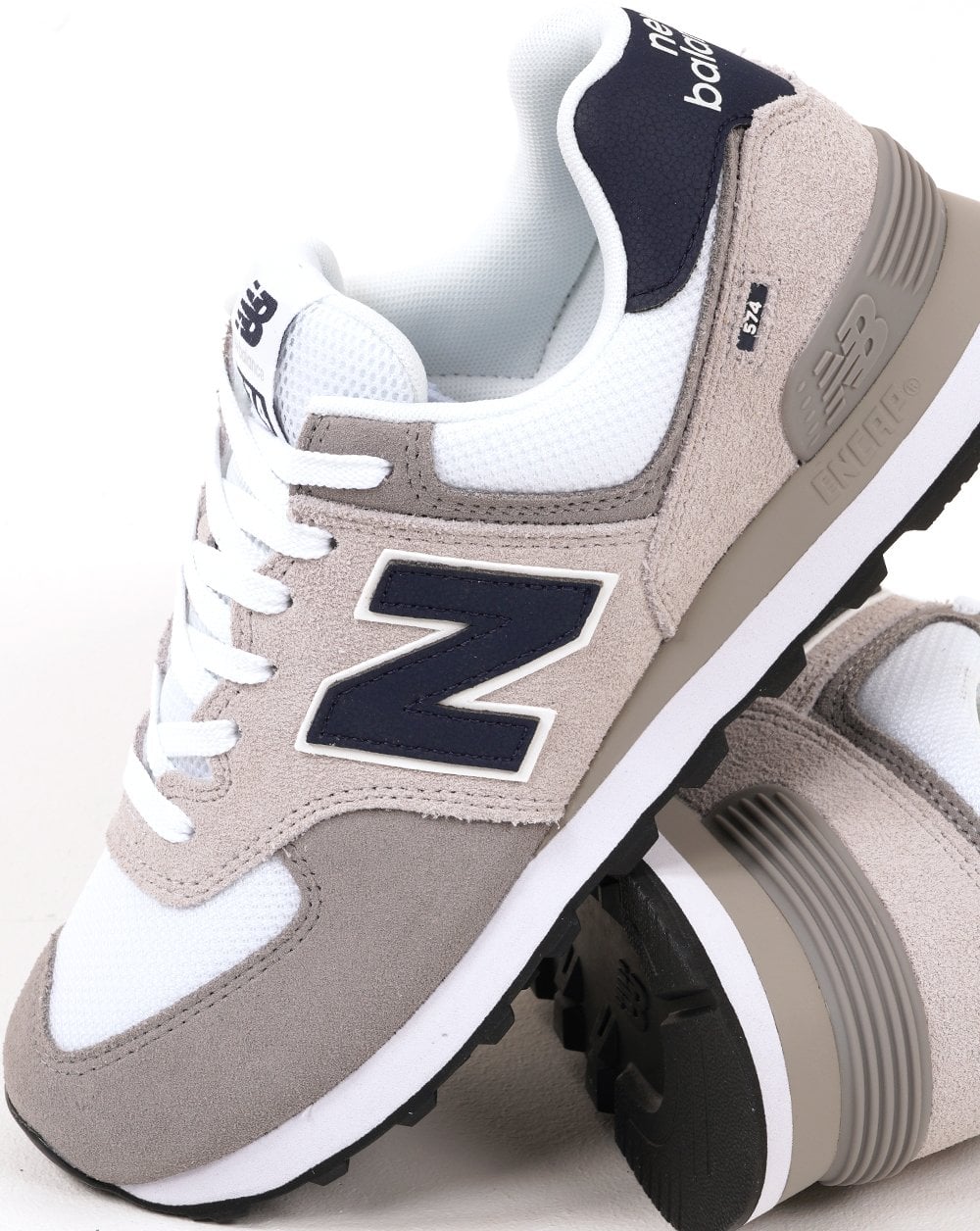 New Balance 574 Trainer Grey /White / Navy