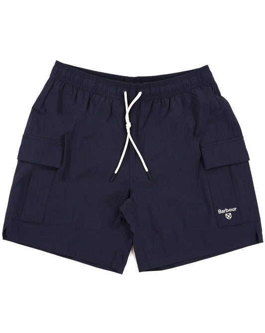 Barbour Ripstop Cargo Swim Shorts Navy