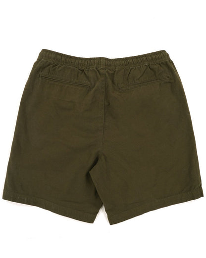 Barbour Washed Oxford Relaxed Shorts Uniform Green
