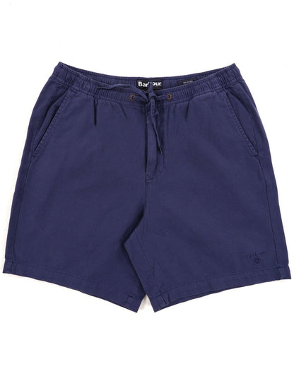 Barbour Washed Oxford Relaxed Shorts Oceana