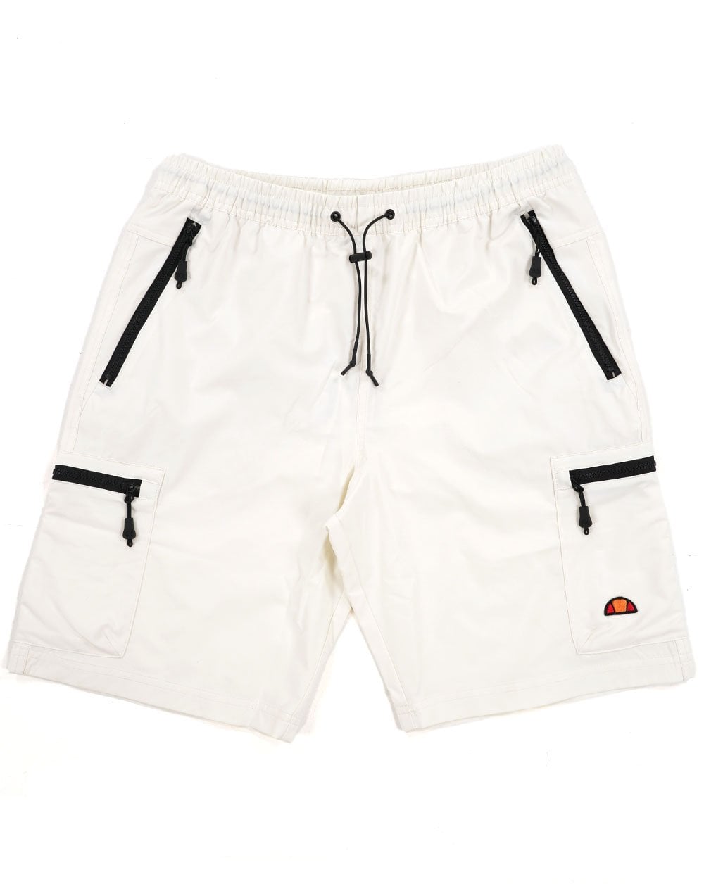 Ellesse Bullseye Cargo Shorts Off White
