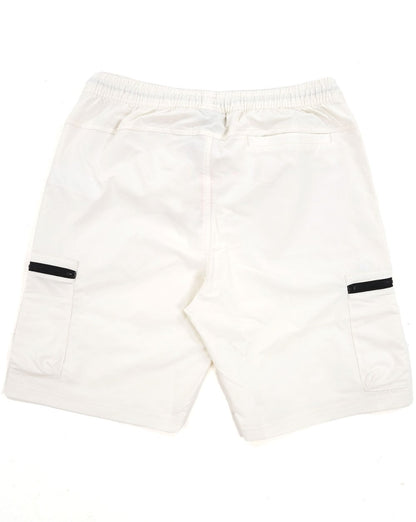 Ellesse Bullseye Cargo Shorts Off White