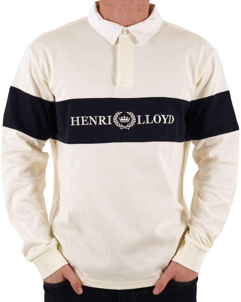 Henri Lloyd Voyager Rugby Shirt Off White