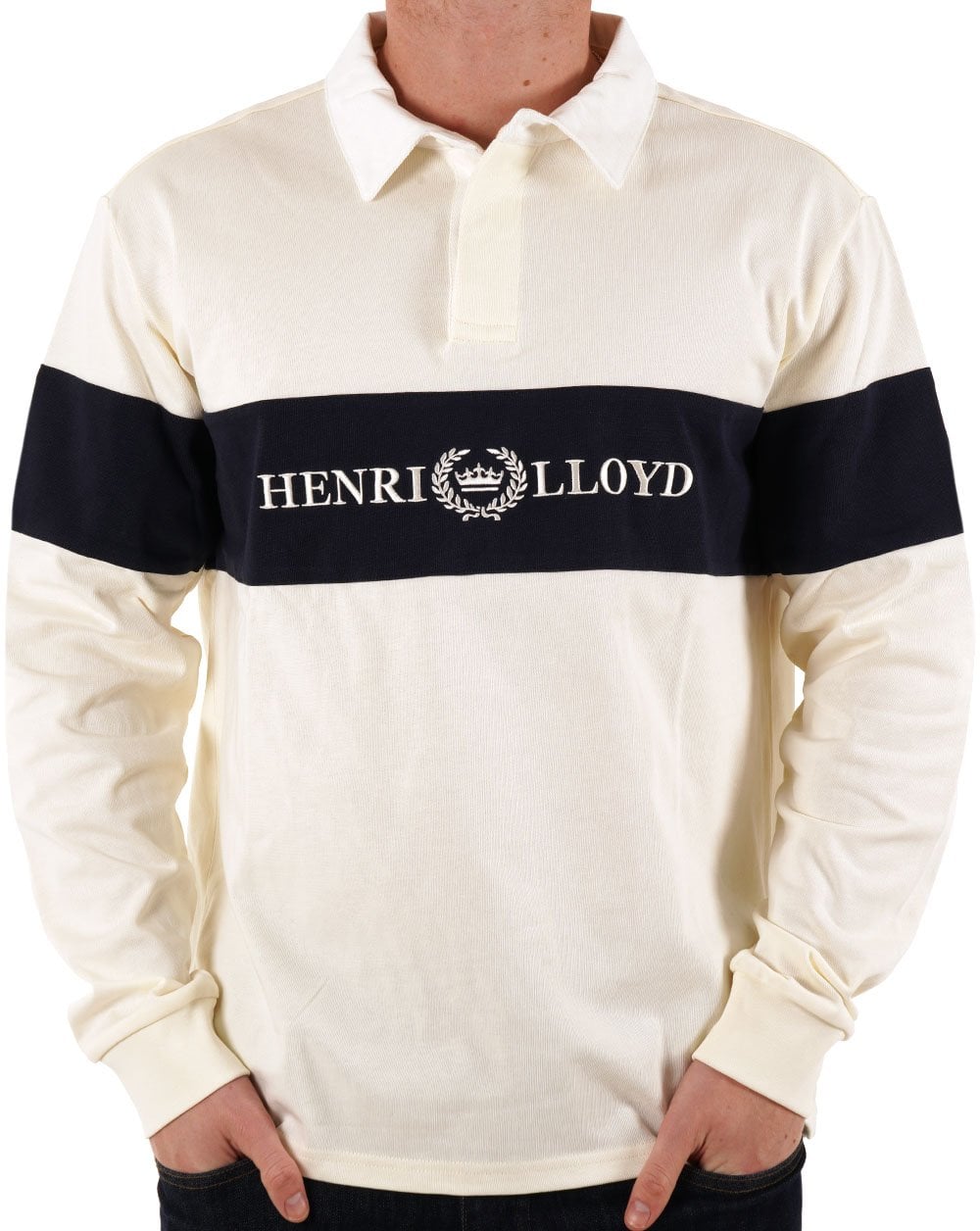Henri Lloyd Voyager Rugby Shirt Off White