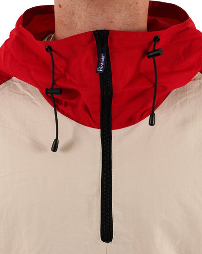 Penfield 50th Anniversary Pac Jac Jacket Anorak Ecru/Red