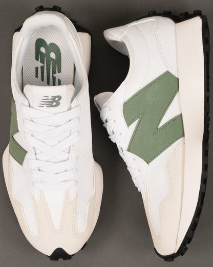 New Balance 327 Trainer White/Green