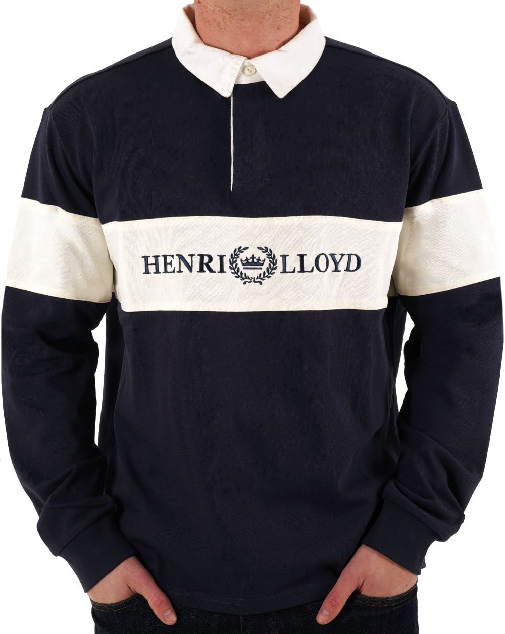 Henri Lloyd Voyager Rugby Shirt Navy