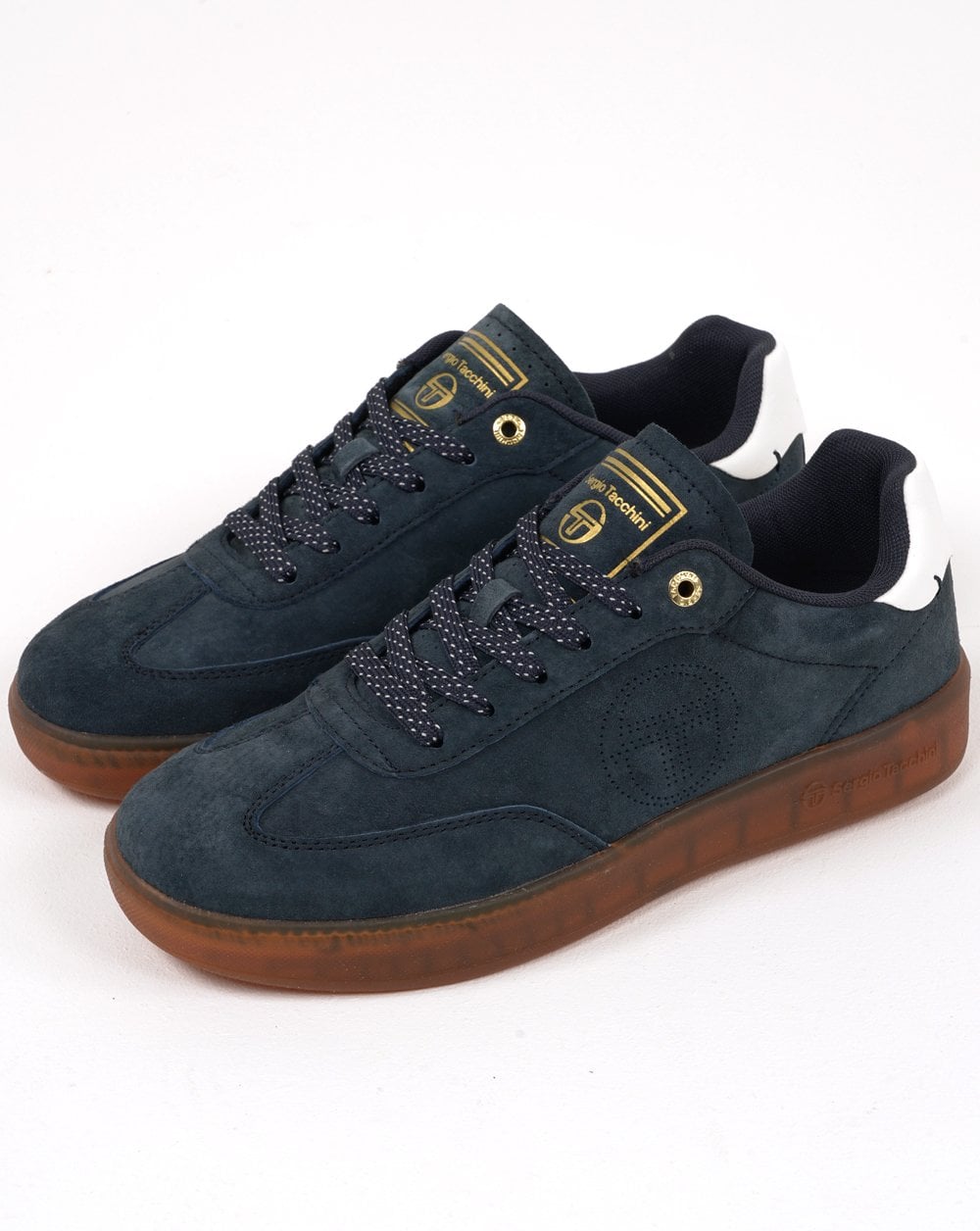 Sergio Tacchini Taormina Suede Trainers Navy