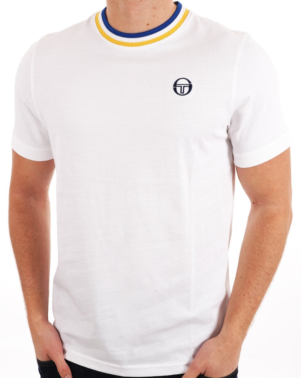 Sergio Tacchini Rainer T Shirt White