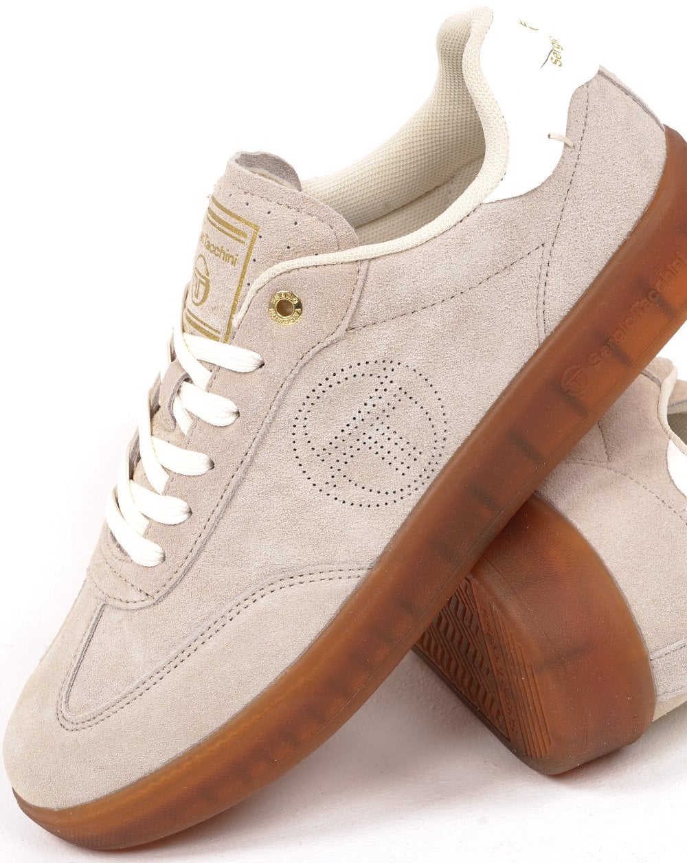 Sergio Tacchini Taormina Suede Trainers Light sand