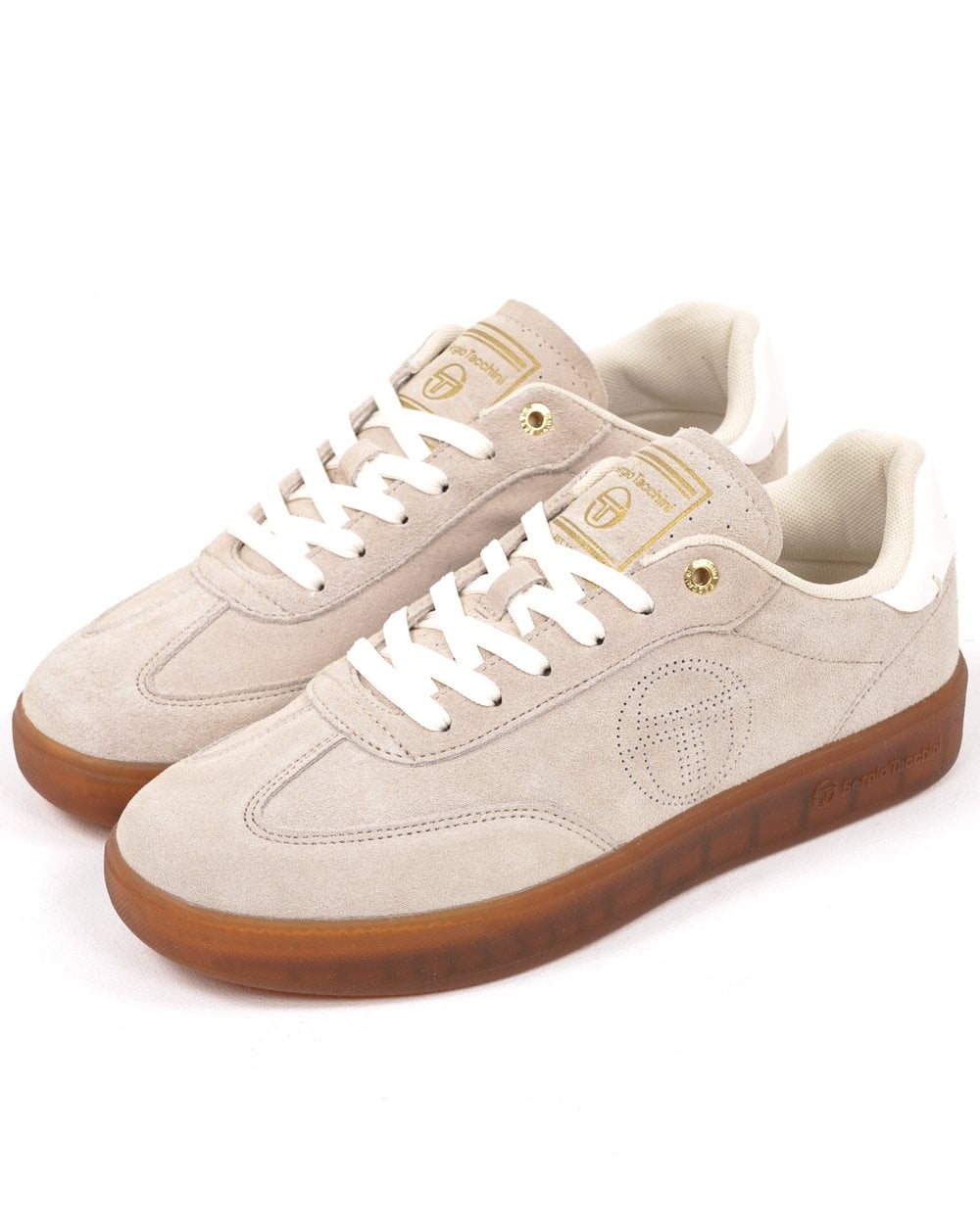 Sergio Tacchini Taormina Suede Trainers Light sand