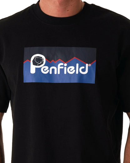 Penfield Original Large Logo T Shirt Black