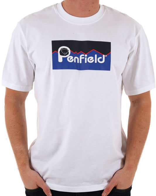 Penfield Original Large Logo T Shirt White