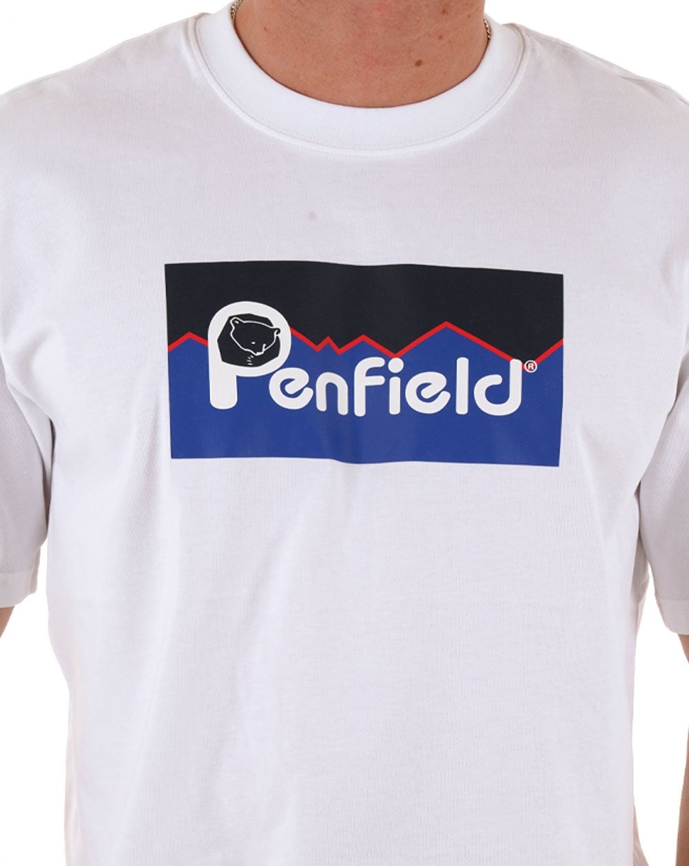 Penfield Original Large Logo T Shirt White