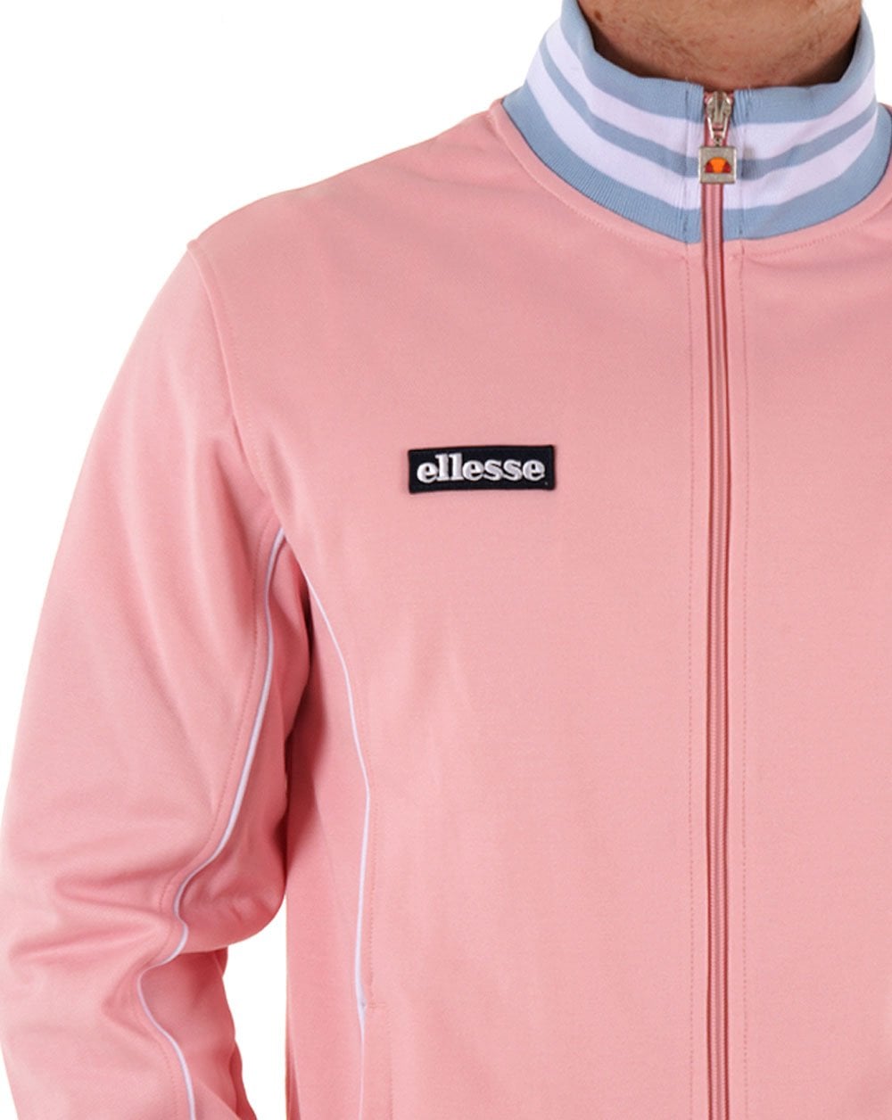 Ellesse Milan Track Top Light Pink/Sky