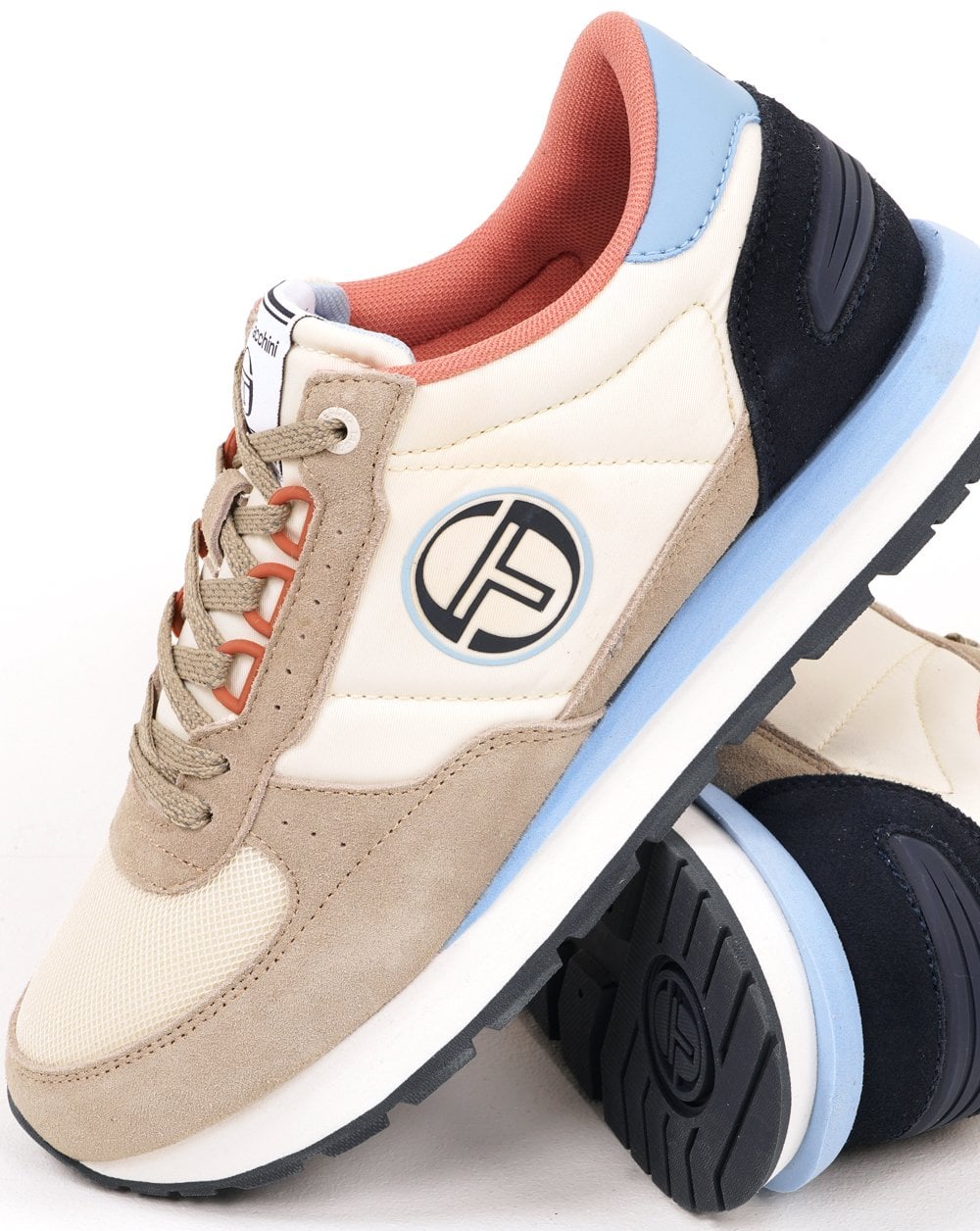 Sergio Tacchini Venezia Trainers Off White / Navy / Sky